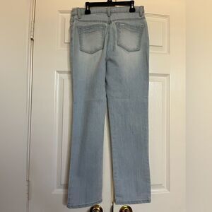 Light Straight Blue Jeans